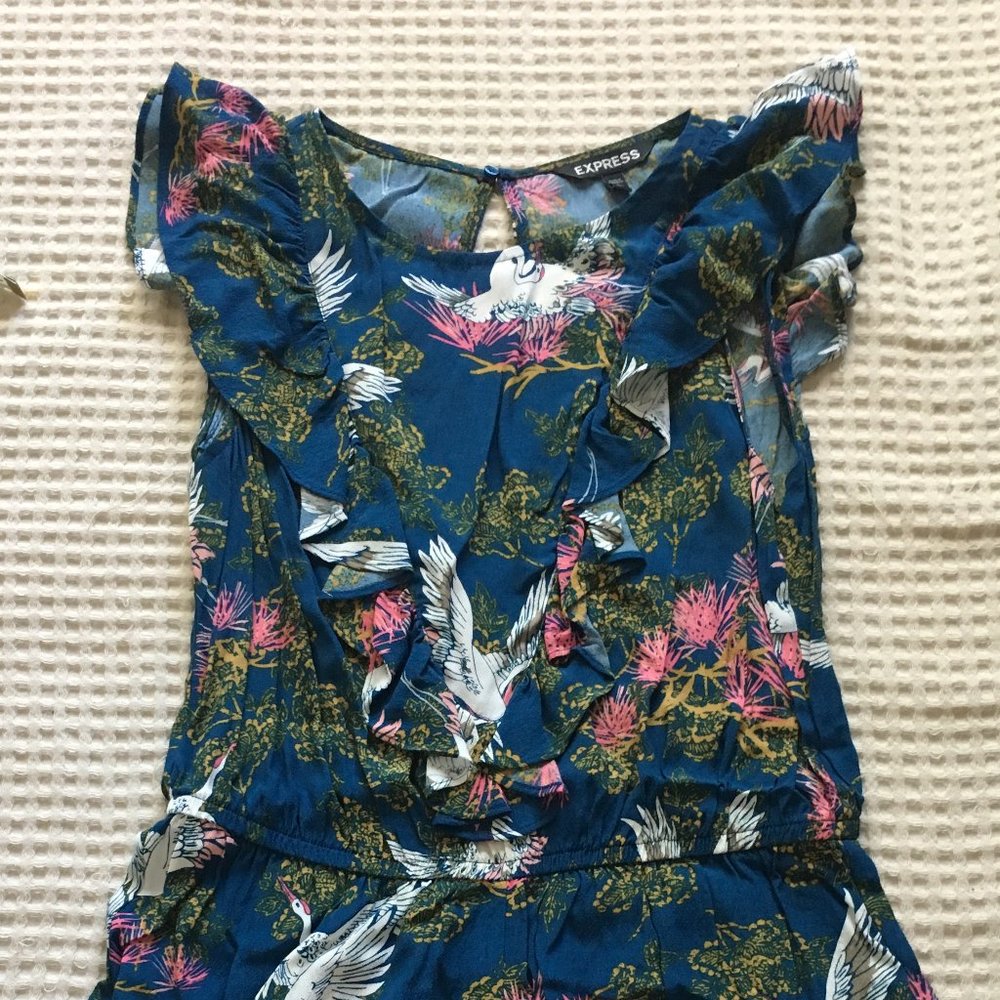 Express Patterned Romper - image 1